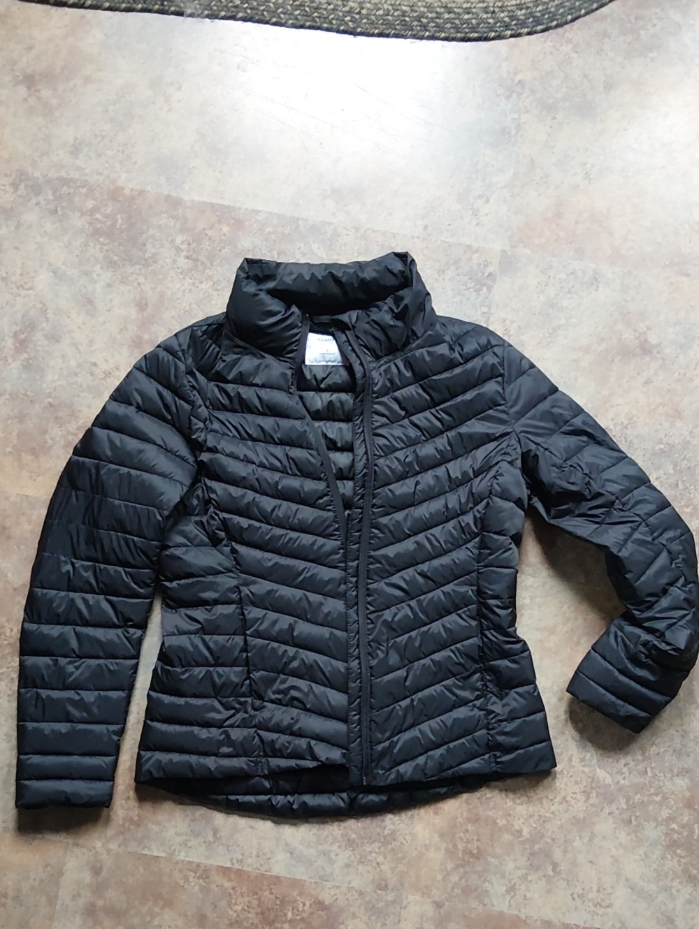 Old Navy Black Quilted Packable Puffer Jacket